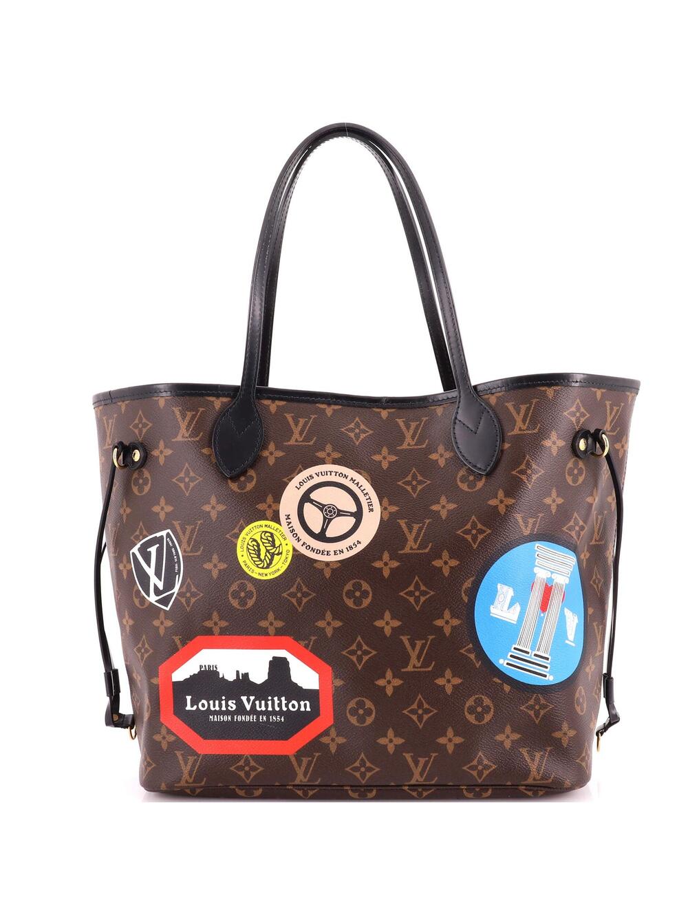 Louis Vuitton Neverfull Nm Tote Limited #366033L19B